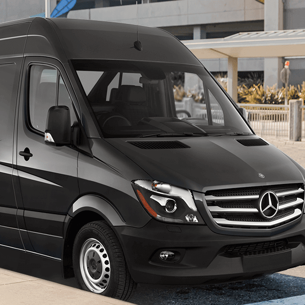 Executive Sprinters and Private Vans for Airport Transportation