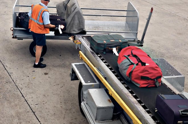 automated luggage carrying system